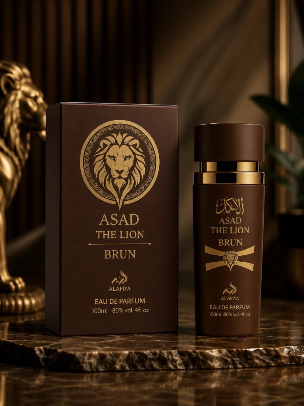 Asad The Lion BrunEau de parfum By Alafiya For Men 100ml 3.4fl.Oz